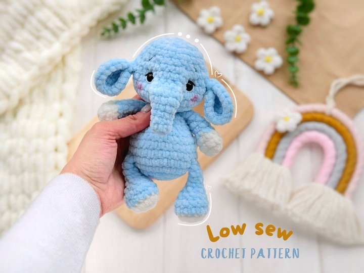 Elefant safari Amigurumi Häkelanleitung