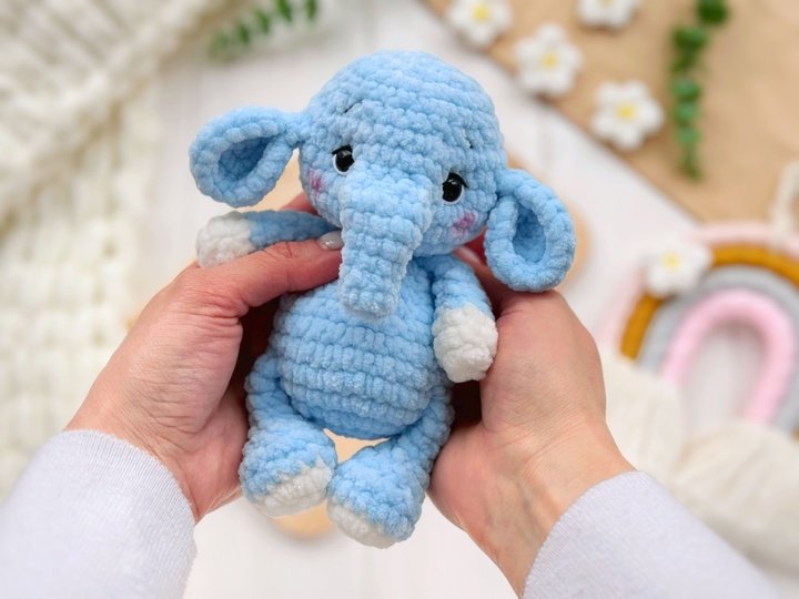 Elefant safari Amigurumi Häkelanleitung