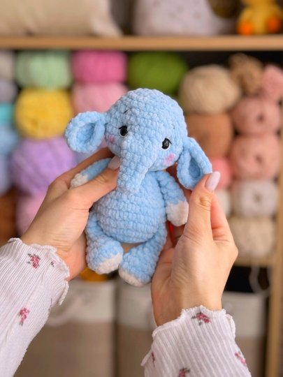Elefant safari Amigurumi Häkelanleitung
