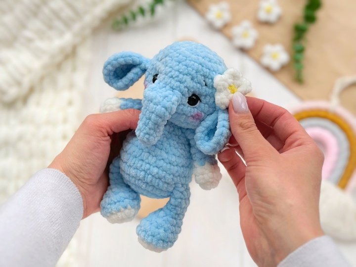 Elefant safari Amigurumi Häkelanleitung
