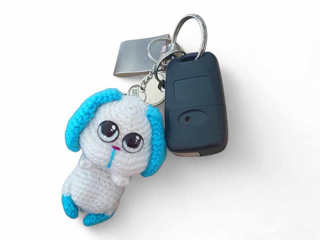 Häkelanleitung Schlüsselanhänger/ Taschenanhänger Rucksack Tierchen - Bild 2