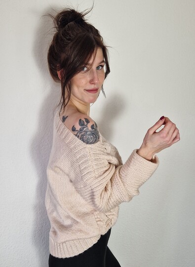 234 Strickanleitung Pullover Paula