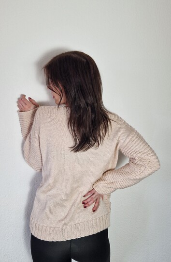 234 Strickanleitung Pullover Paula