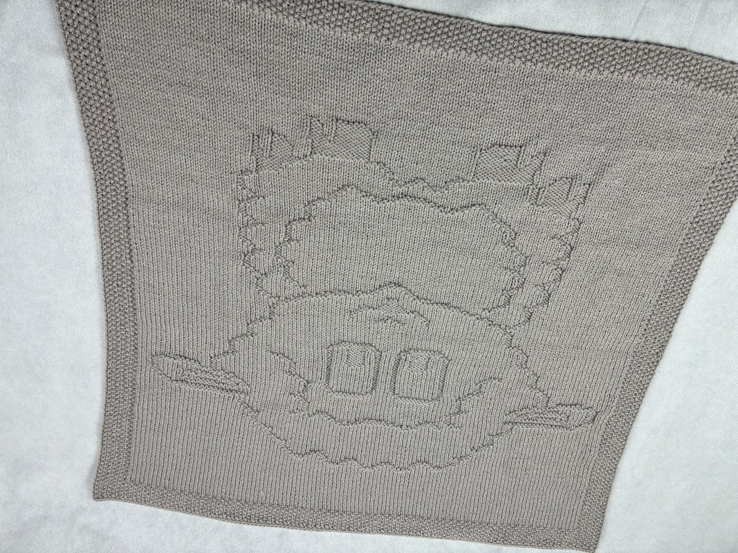 Baby Blanket ‘Wooly the Sheep’ – Knitting Instructions - Image 3