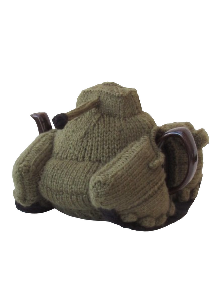 TeaCosyFolk's Churchill Mark IV Tank Tea Cosy Knitting Pattern - Image 9