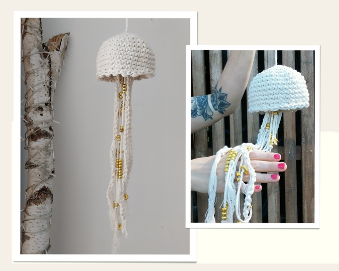 Häkelanleitung Qualle Sweet Jellyfish - Anfängerfreundlich, Qualle häkeln