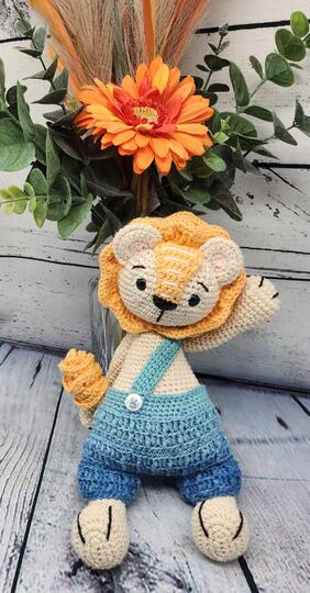 Löwe Lui - Häkelanleitung - Amigurumi