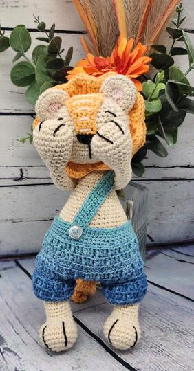 Löwe Lui - Häkelanleitung - Amigurumi