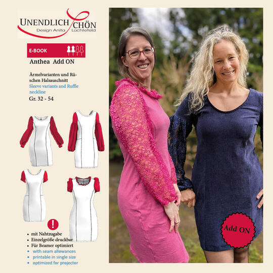 Anthea sleeves Add ON