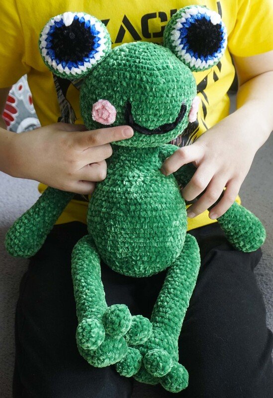 Crochet pattern: frog Quaki - Image 4