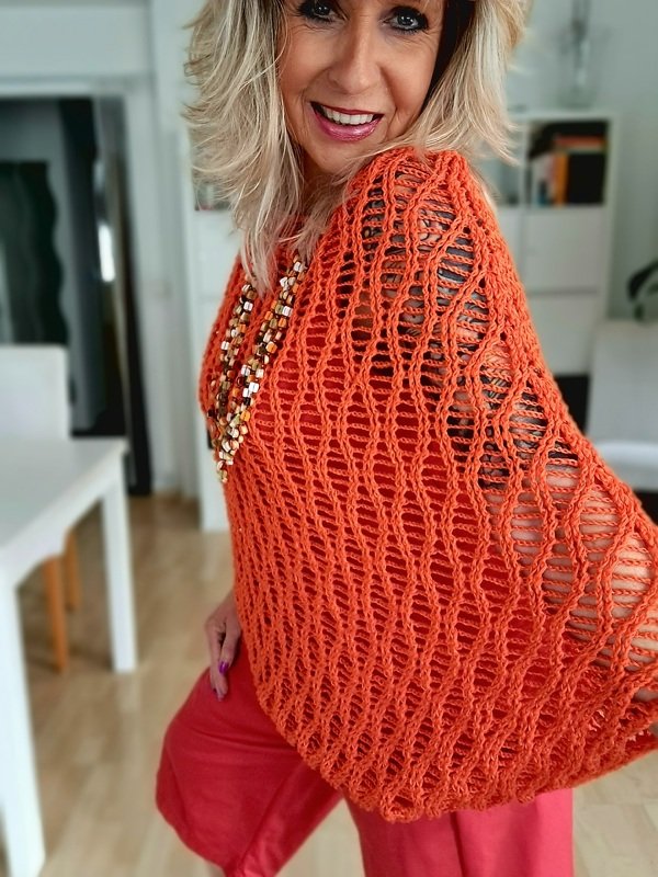 Pearly Poncho - Häkelanleitung für alle Größen - Bild 9