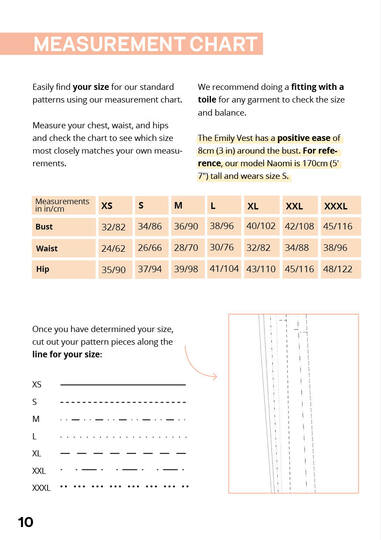 Quilted Vest Sewing Pattern Ladies XS-XXXL, Reversible Vest Gilet Tutorial