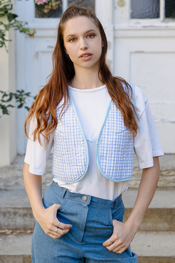 Quilted Vest Sewing Pattern Ladies XS-XXXL, Reversible Vest Gilet Tutorial