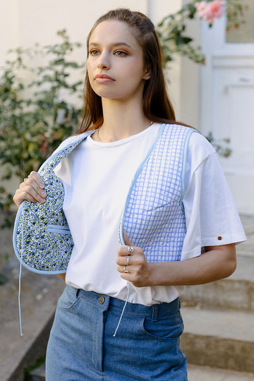 Quilted Vest Sewing Pattern Ladies XS-XXXL, Reversible Vest Gilet Tutorial