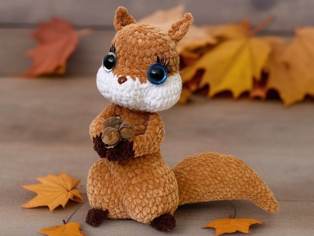 Squirrel. Crochet pattern - Image 2