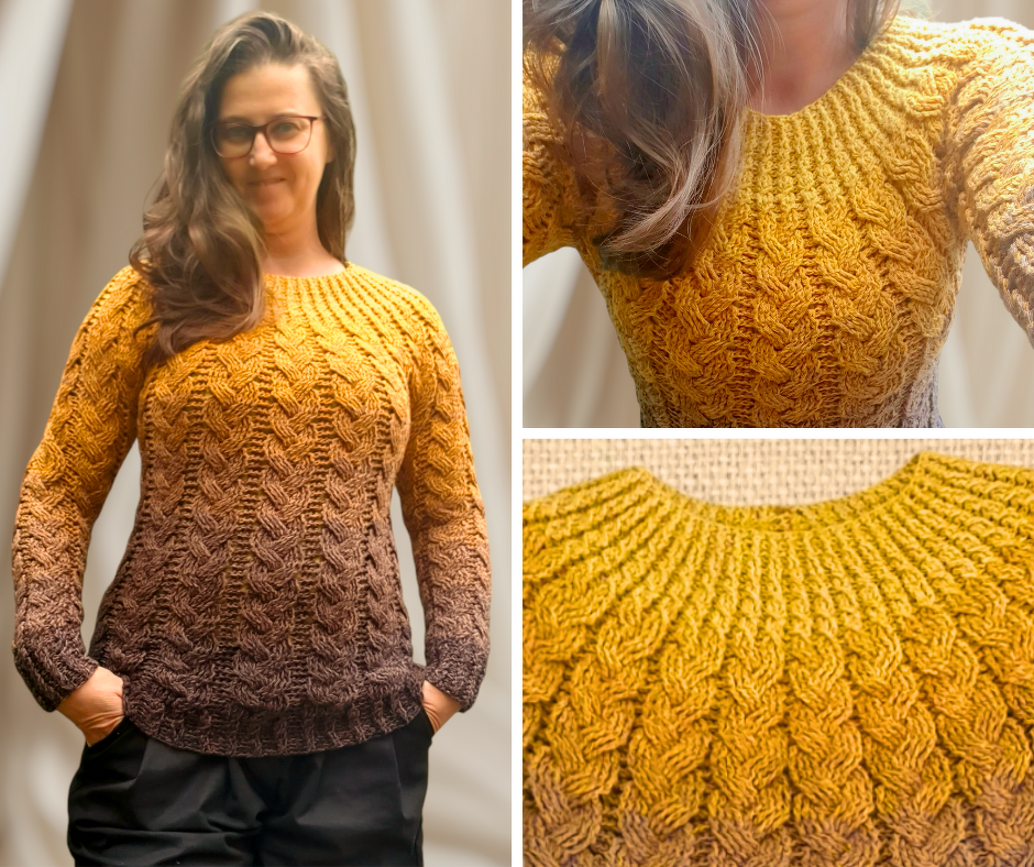 Häkelanleitung für den Pullover Trenzas