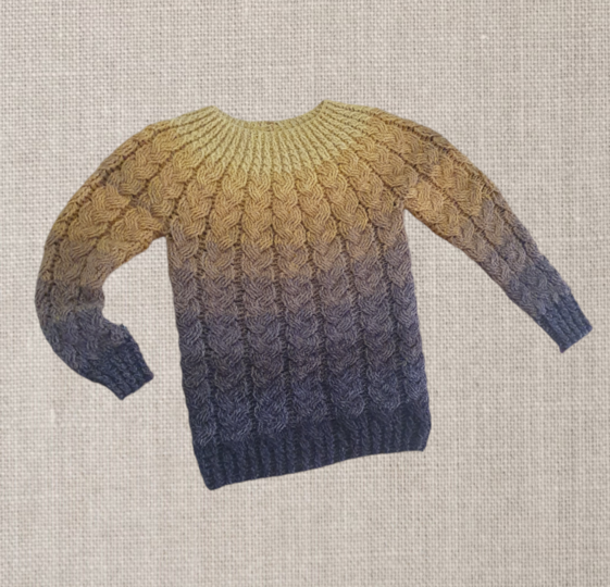 Häkelanleitung für den Pullover Trenzas