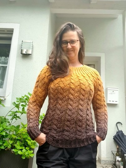 Häkelanleitung für den Pullover Trenzas