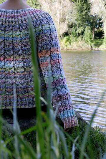 Häkelanleitung für den Pullover Trenzas