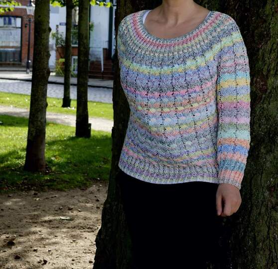 Häkelanleitung für den Pullover Trenzas