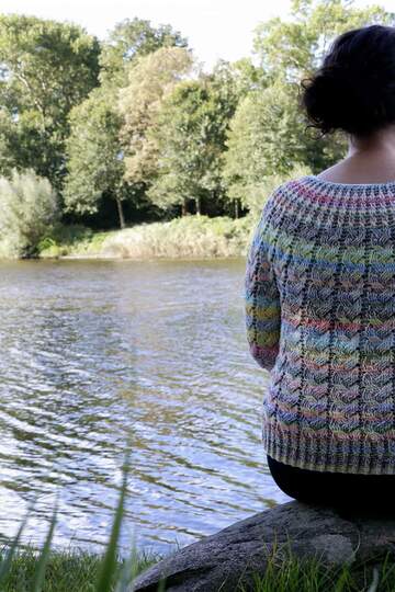 Häkelanleitung für den Pullover Trenzas