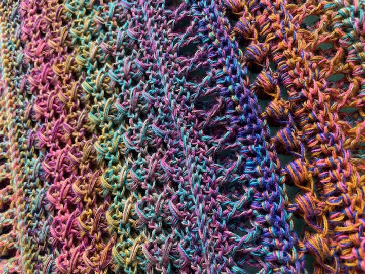 Häkelanleitung Frühlings-Lust: Shirt, Top, Poncho oder Pullover