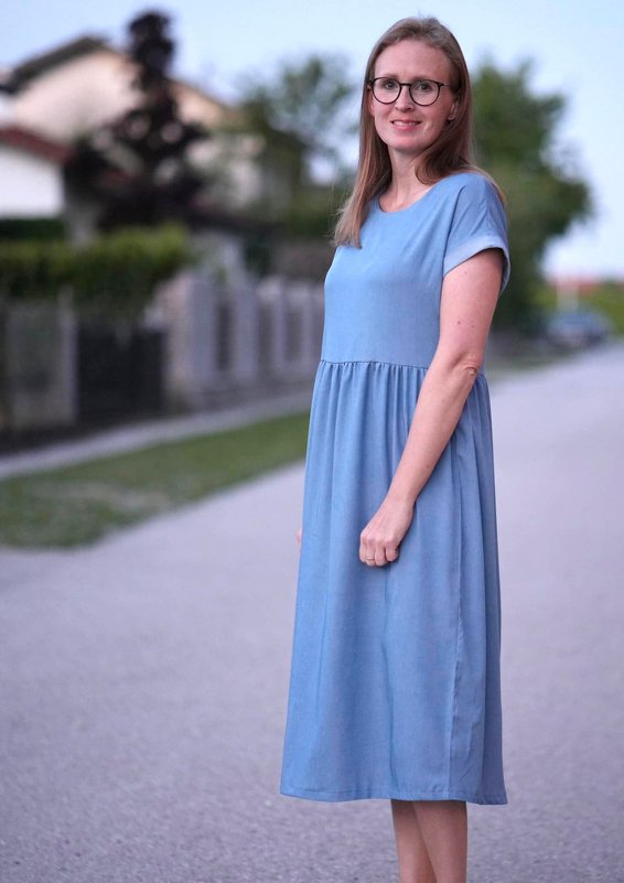 Liese - Oversize Kleid für den Sommer Gr. 34-50 - Bild 7