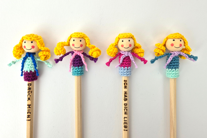 Stiftesitzer Lotti Häkelanleitung