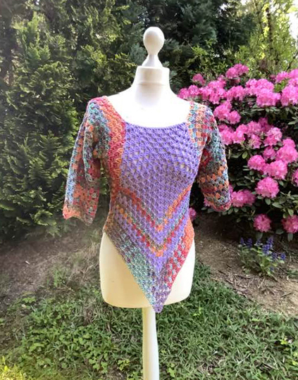 Raffiniertes Shirt aus 4 Grannys