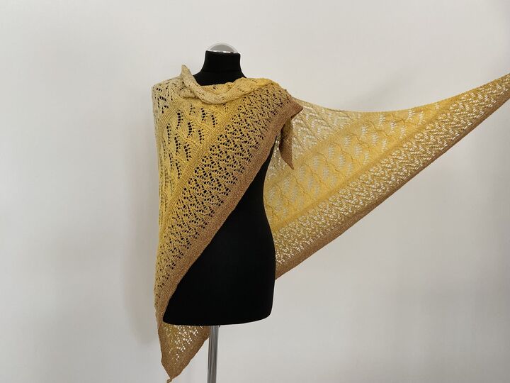 Strickanleitung - Tuch "Sunshine"