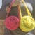 Crochet Happy Smiley Face Bag, easy beginner, PDF pattern, digital download