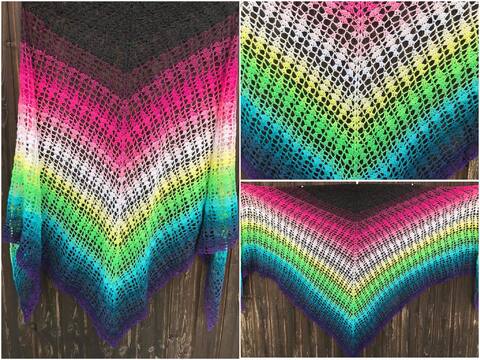 Häkelanleitung - Tuch "Roony"