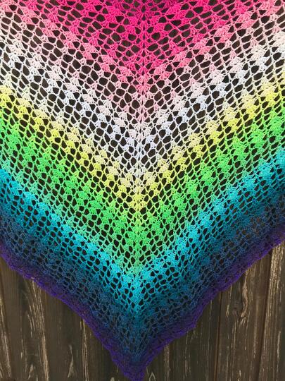 Häkelanleitung - Tuch "Roony"