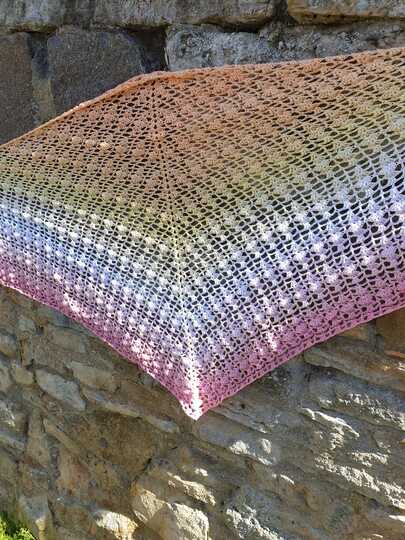 Häkelanleitung - Tuch "Roony"