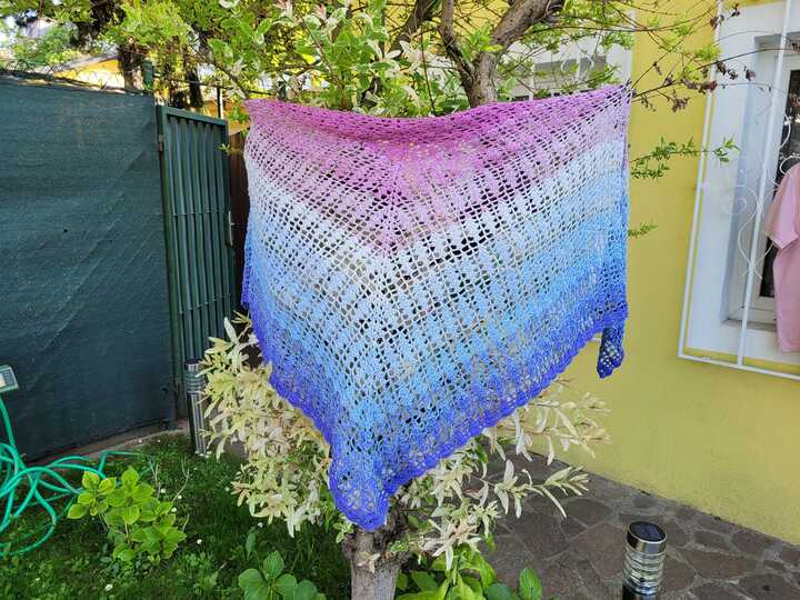 Häkelanleitung - Tuch "Roony"