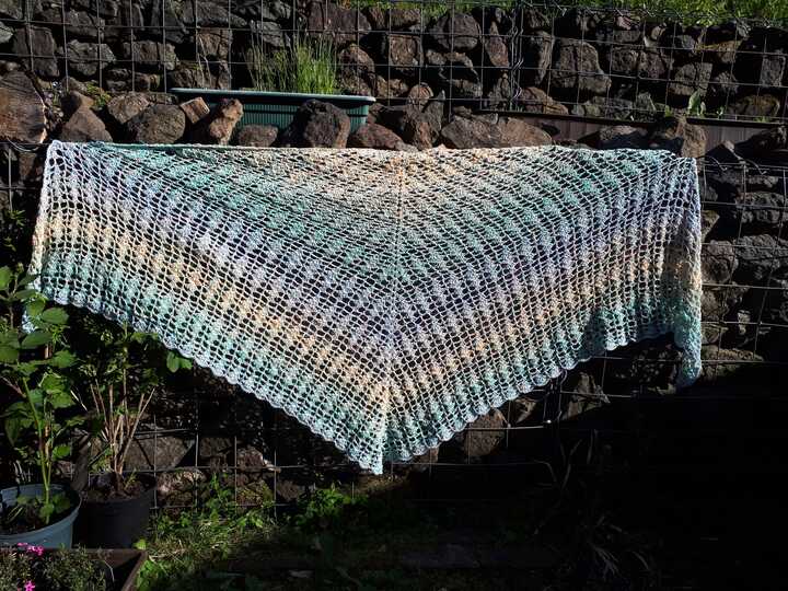 Häkelanleitung - Tuch "Roony"