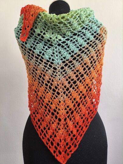 Häkelanleitung - Tuch "Roony"