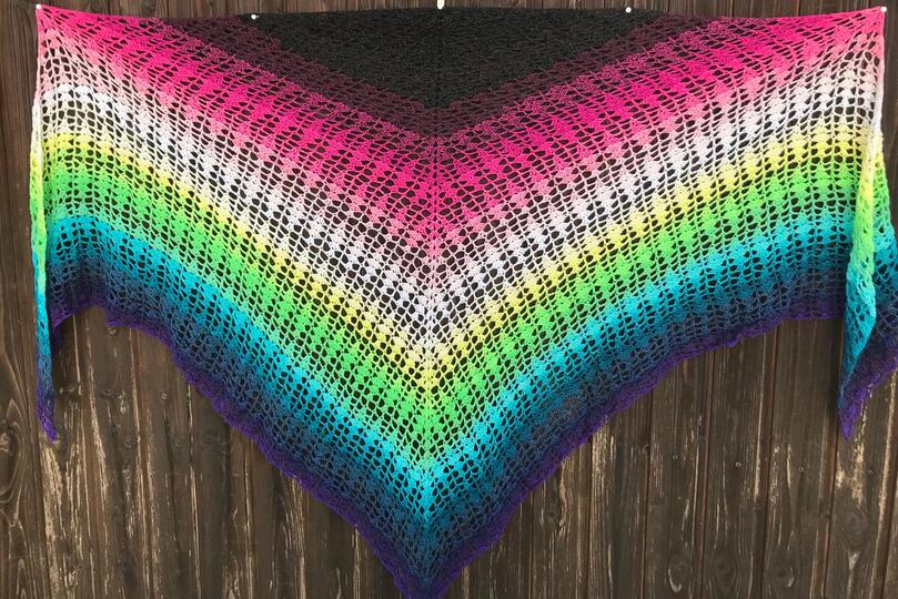 Häkelanleitung - Tuch "Roony"