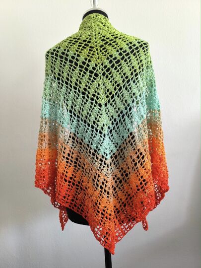 Häkelanleitung - Tuch "Roony"