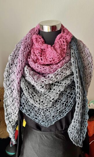 Häkelanleitung - Tuch "Roony"