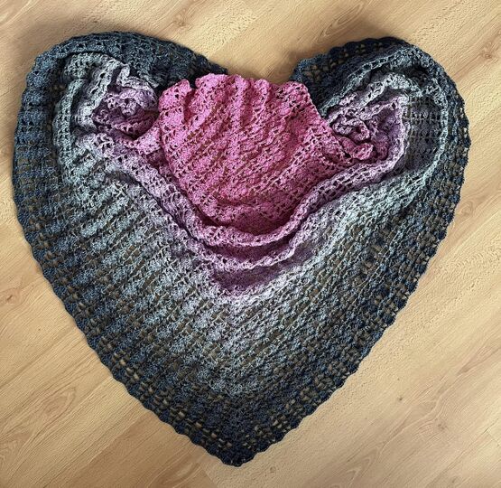 Häkelanleitung - Tuch "Roony"