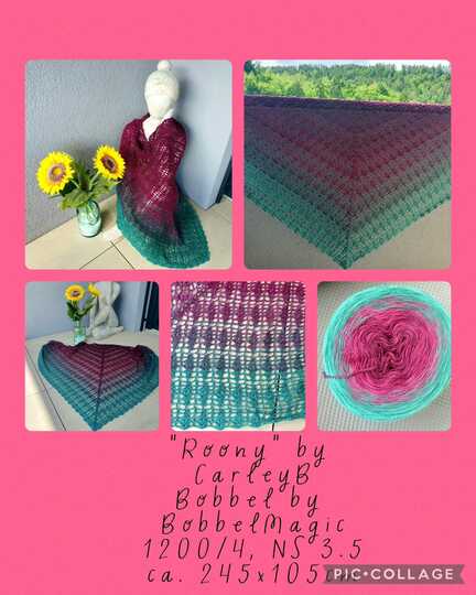 Häkelanleitung - Tuch "Roony"