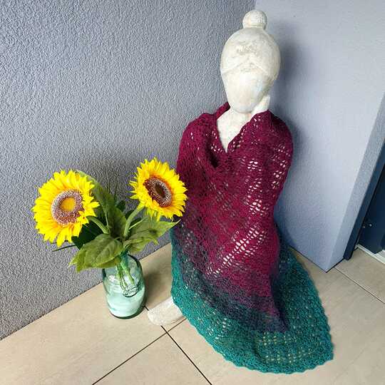 Häkelanleitung - Tuch "Roony"