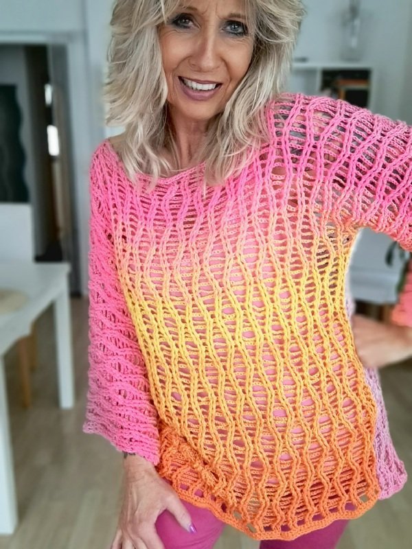 Pearly Pulli - Häkelanleitung - Bild 8