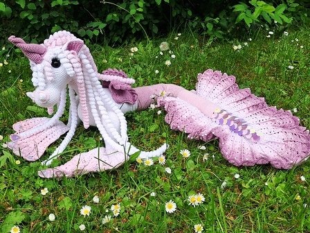 Häkelanleitung Einhorndrache - Bild 2