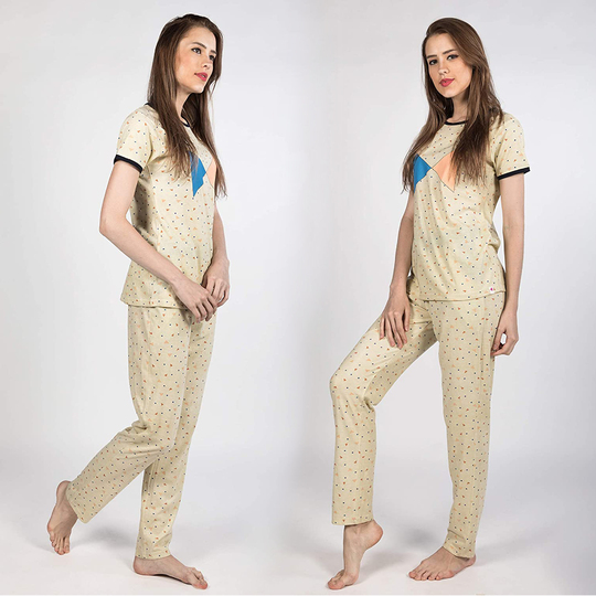 Digital PDF Sewing Pattern for Women Pajama set | Night Dress Patterns PDF