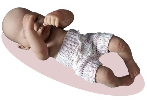Crochet pattern: doll pants