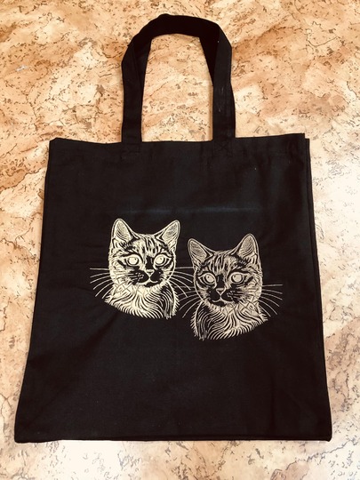 Stickdatei - Katzen Kopf - Katze - 2 Größen