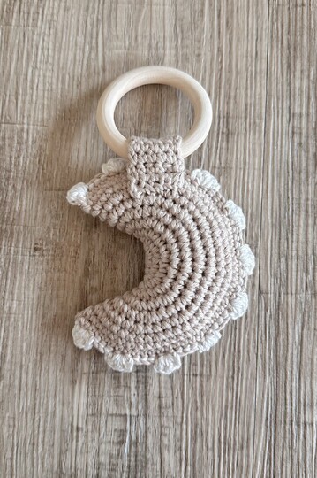 Boho Moon Rattle - Crochet Pattern English & German