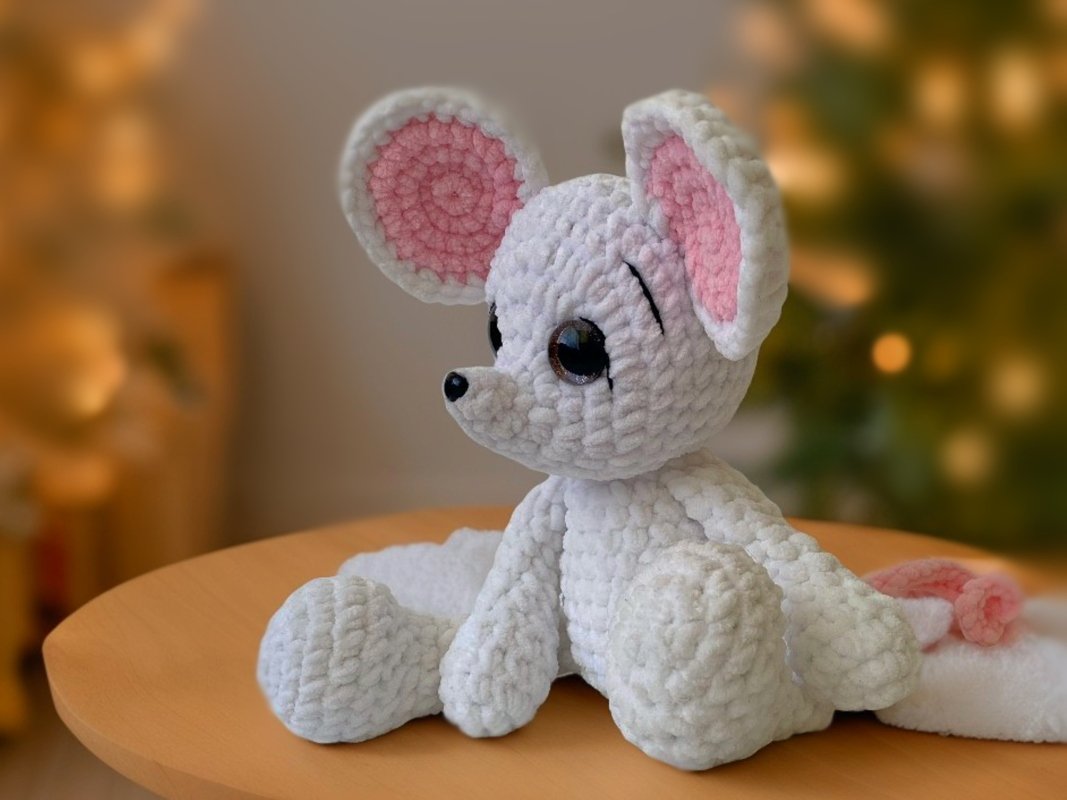 Plüschmaus. Häkelanleitung - Bild 2